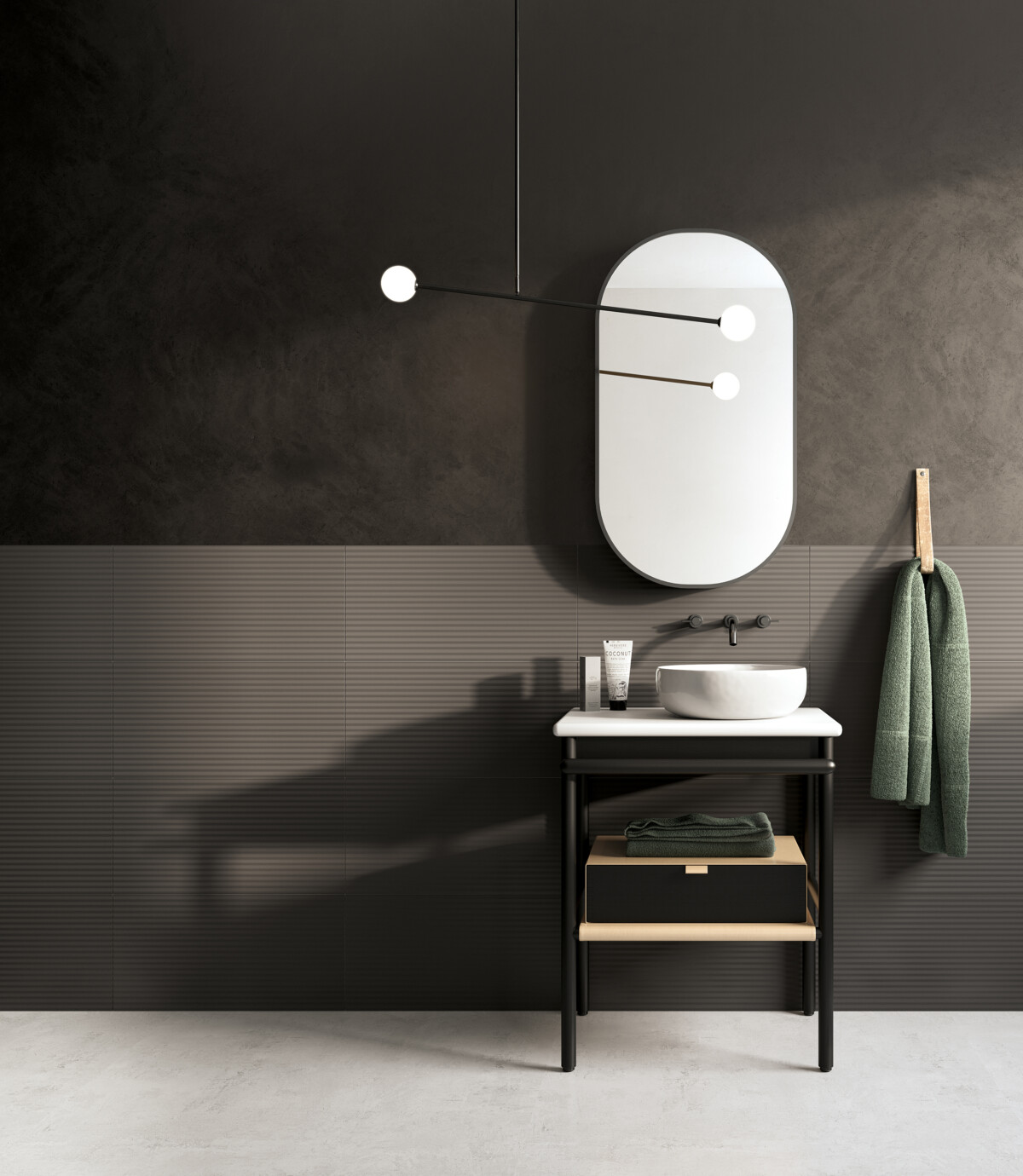 Ceramica Fioranese Passepartout Grafite1 302x604