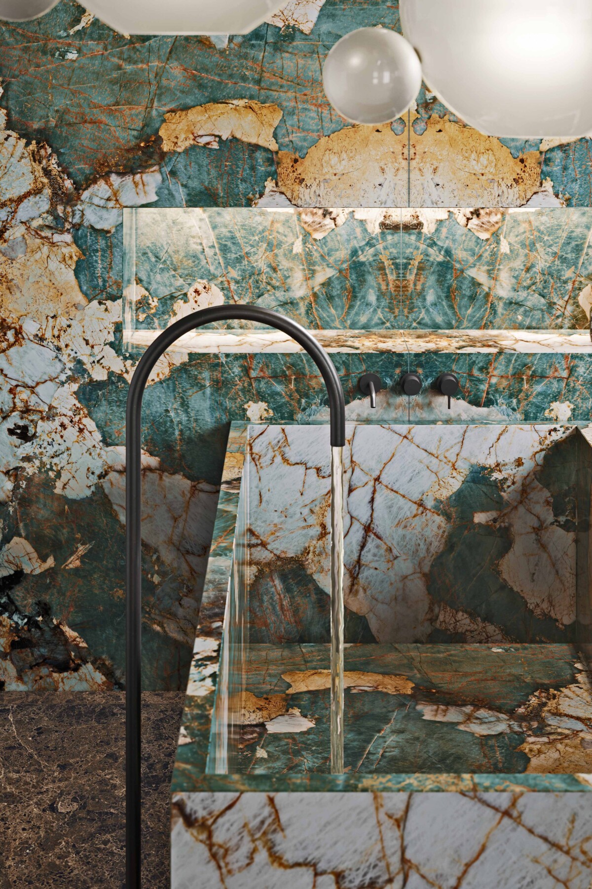 GARDENIA SLABS Patagonia Emerald