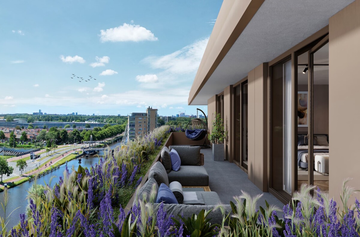 J18 penthouse terras